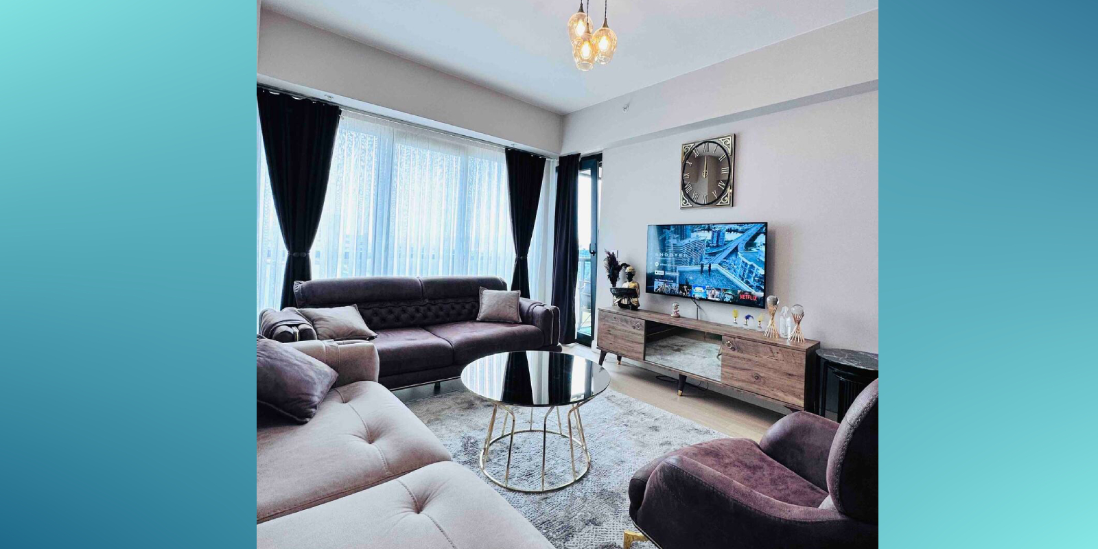 Istanbul Apartment for Rent - Modern 2 BR in Residential Complex, Bagcilar