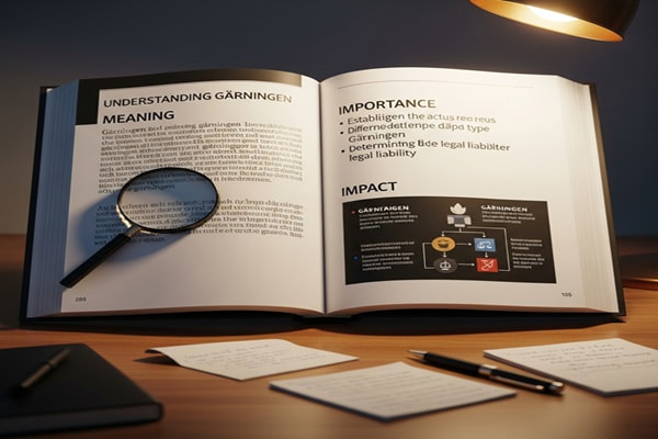 Understanding Gärningen: Meaning, Importance, and Impact