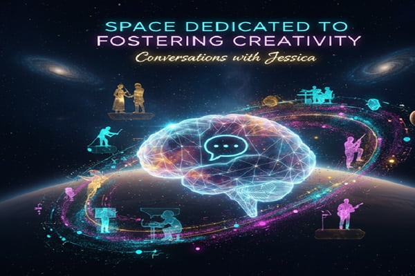 Space Dedicated to Fostering Creativity ConversationswithJessica
